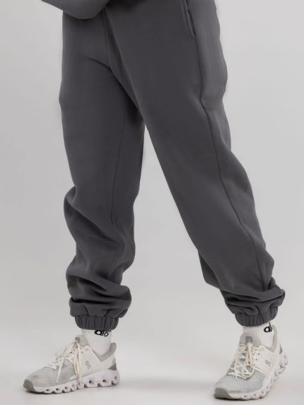 Travel Essentials Sweatpants™: Shubangi is 5′6″ and wears a size M